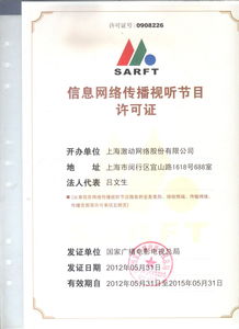 信息网络传播视听节目许可证 解读与全流程指南